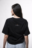 IT'S CALLED ART, NOT TREND, FOR A REASON - FEMALE BLACK OVERSIZED T-SHIRT