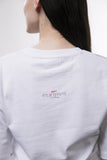 I LIKE MONET, BUT NOT BECAUSE IT GIVES ME LIKES - FEMALE WHITE OVERSIZED T-SHIRT