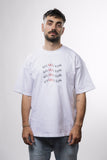 ST(ART) NOW OVERSIZED - MALE WHITE T-SHIRT